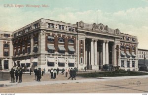 WINNIPEG , Manitoba , Canada , 1900-10s ; C.P.R. Depot #2