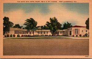 Florida Fort Lauderdale The Santa Rita Hotel Court
