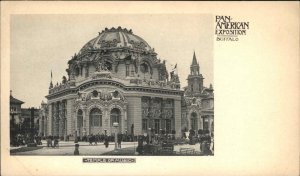 1901 Pan-American Expo Buffalo NY Temple of Music Postcard EXC COND