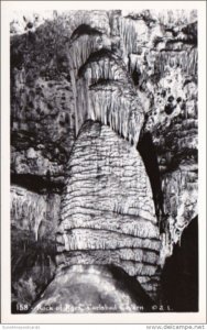 New Mexico Carlsbad Cavern Rock Of Ages Real Photo