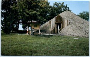 Rebuilt powder magazine at Fort Kearny State Historical Park - Kearney, Nebraska