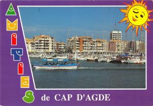 BT5074 Cap D agde le port de plaisance ship bateaux     France