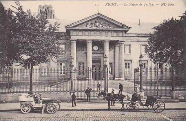 France Reims Le Palais du Justice