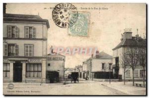 Mourmelon le Grand Old Postcard Entree street Genie