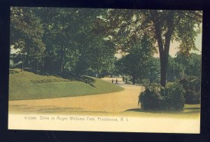 Providence, Rhode Island/RI  Postcard, Drive In Roger Williams Park