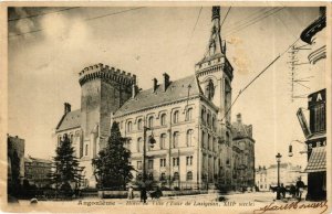 CPA ANGOULEME Hotel de Ville Tour de Lusignan (984091)