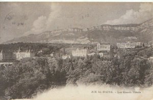 France Postcard - Aix-Les-Bains - Les Grands Hotels - Ref TZ9946