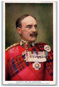General Sir Ian Hamilton Postcard General In Command Studio Oilette Tuck c1910s