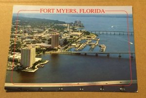 UNUSED POSTCARD FORT MYERS, FLORIDA  