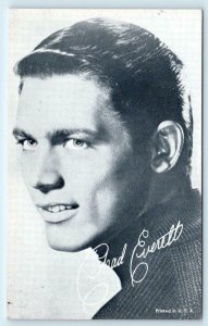 ARCADE CARD of actor CHAD EVERETT c1960s Postcard