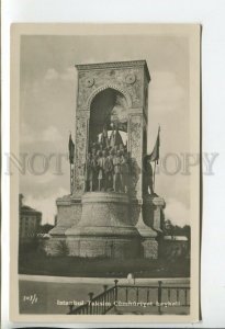 460495 Turkey Istanbul Monument in Taksim Square Vintage photo postcard