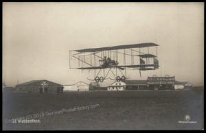 Germany Flight Pioneer Leutnant Mackenthun Airplane Berliner Zeitung Rundf 64400