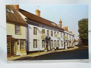 The Saracens Head Hotel Great Dunmow Essex Vintage Postcard