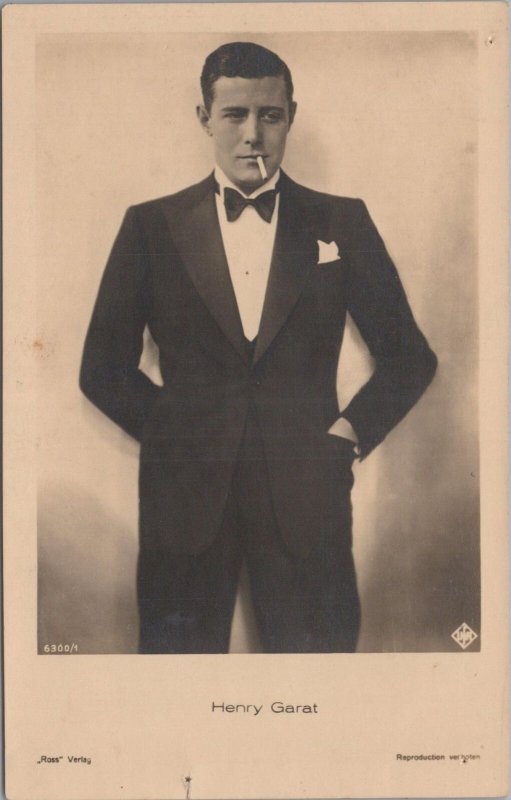 RPPC  Postcard Henry Garat French Actor + Singer