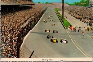 Start of Race Indianapolis Motor Speedway Postcard PC557