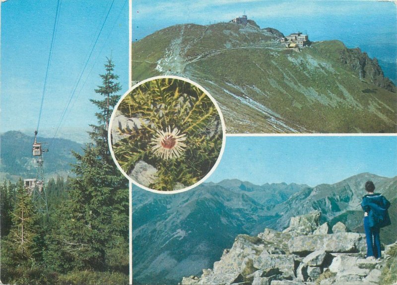 Post card Western Tatras Slovakia various sights and aspects