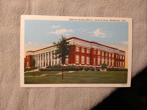 1920's American Rolling Mill Co., General Office, Middletown, Ohio Postcard