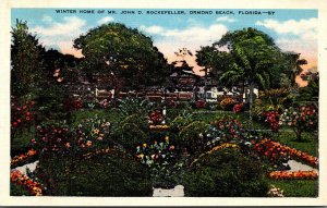 Florida Ormond Beach Winter Home Of John D Rockefeller