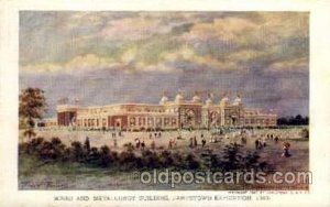 Mines & Metallurgy Bld.1907 Jamestown Virginia,  Worlds Fair Exposition Postcard