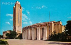 TX, Fort Worth, Texas, Amon Carter Square, Will Rogers Tower and Coliseum