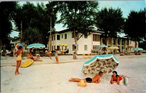 Clearwater Beach Hotel, Clearwater Beach FL c1962 Vintage Postcard G73