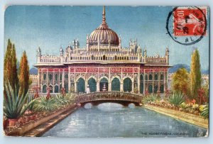 Lucknow India Postcard The Hooseinabad 1911 Antique Posted Oilette Tuck Art
