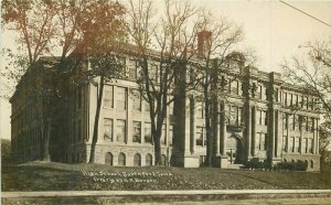 Davenport Iowa High School Bawden C-1910 RPPC Photo Postcard 21-13374