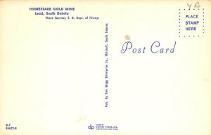 Homestake Goldmine  Lead SD 