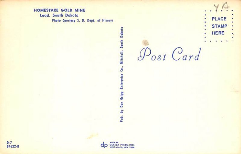 Homestake Goldmine  Lead SD 