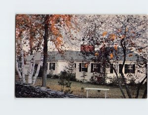 Postcard The charming home of U.S. Senator Margaret Chase Smith at Skowhegan, ME