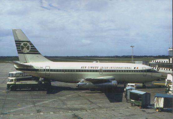 Aer Lingus A320 Plane at Shannon Irish Airport Limited Edition of 300 Postcard