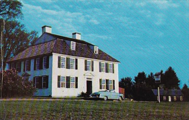 Massachusetts Old Sturbridge Village The Lodge Built 1783 by Oliver Wight
