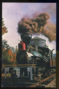 Lincoln,New Hampshire/NH Postcard,Locomotive/Clark's Trading