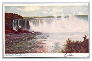 Vintage 1900s Postcard Niagara Falls, Horseshoe Falls from Canada