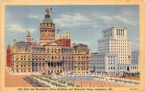 City Hall & Municipal Office Building in Baltimore, Maryland