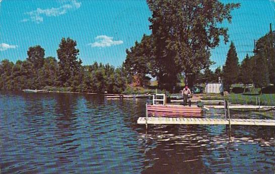 Randall Lake Coldwater Michigan 1970