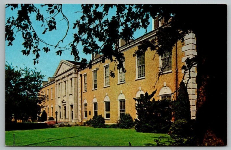 DENTON TX Texas North Texas State College Library Vintage Postcard Cf