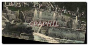 Postcard Old Saint Cloud Great Dragon layer of the large waterfall