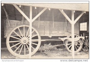 Old Time Freight Wagon Real Photo