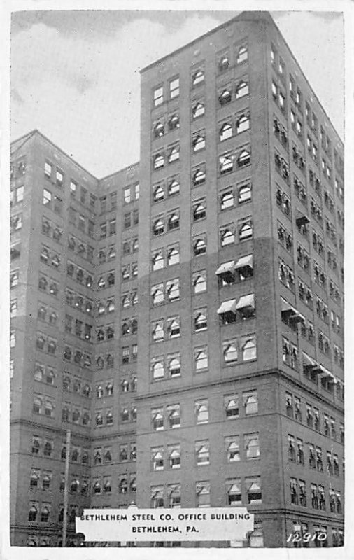 Bethlehem Steel Co. Office Building Bethlehem, Pennsylvania PA