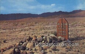 Prospector Val Nolan - Death Valley National Monument, CA