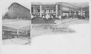 Greetings from the Richmond, North Adams, Massachusetts, Early Postcard, Unused