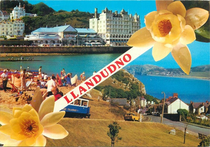 Wales Postcard Llandudno scenic seaside image