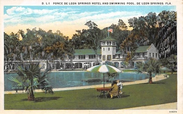 Ponce De Leon Springs Hotel and Swimming Pool Florida