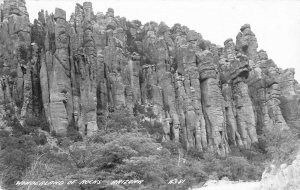 Arizona Wonderland of Rocks #B-381 RPPC Photo Postcard 20-10761