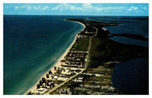 Postcard AERIAL VIEW SCENE Sarasota Florida FL AR1357
