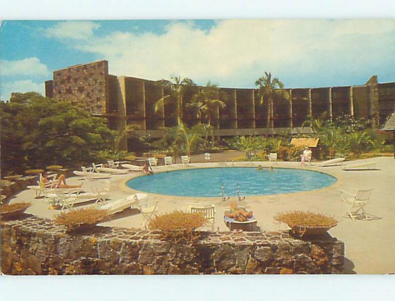 Unused Pre-1980 KONA INN Kailua-Kona Hawaii HI L0878