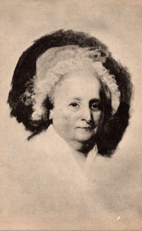 Portrait Of Martha Washington By Gilbert Stuart