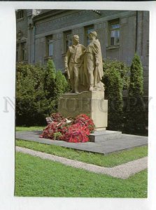 431070 Czechoslovakia Slovakia Myjava Monument to the Soviet Army Old photo