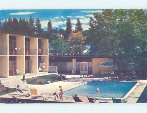 Unused Pre-1980 SALMON ARM MOTEL Salmon Arm British Columbia BC o0312